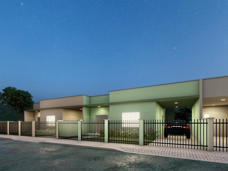 CASA COM 1 SUÍTE MAIS 2 DORMITÓRIOS NA GUABIRUBA SUL - Guabiruba - 