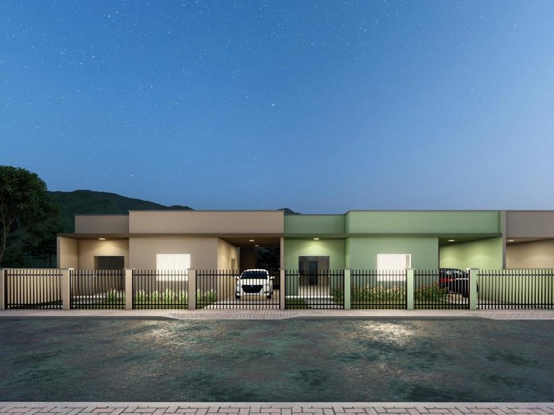 CASA COM 1 SUÍTE MAIS 2 DORMITÓRIOS NA GUABIRUBA SUL - Guabiruba - 
