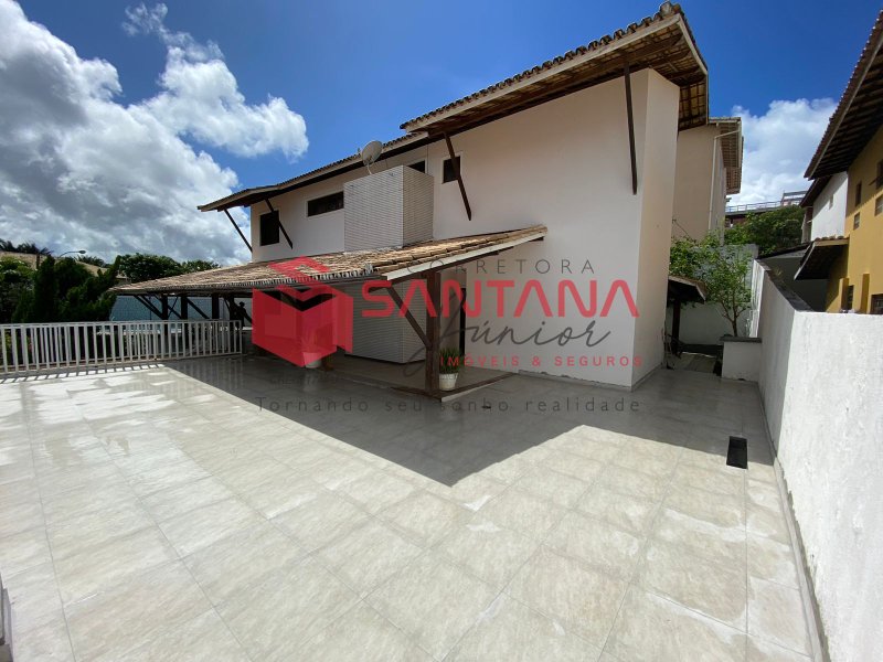 Casa com 4/4 para locação em Vilas do Atlântico Rua Praia de Itaparica Lauro de Freitas - 