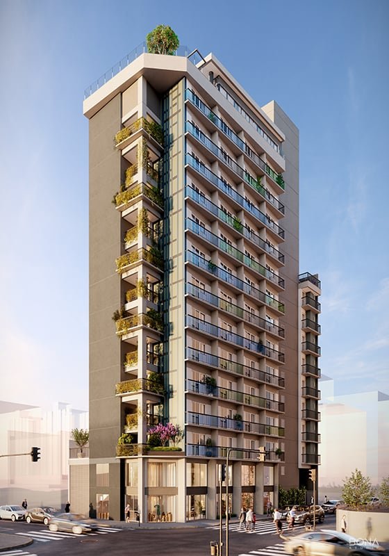 Apartamento Terraço República - Residencial 35m² 1D Aurora São Paulo - 