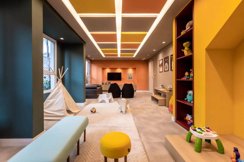Composite Moema 27,2 m2 - Residencial Avenida dos Carinás São Paulo - 