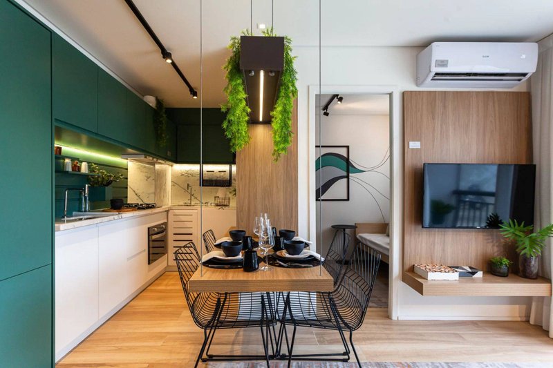 Composite Moema 27,2 m2 - Residencial Avenida dos Carinás São Paulo - 