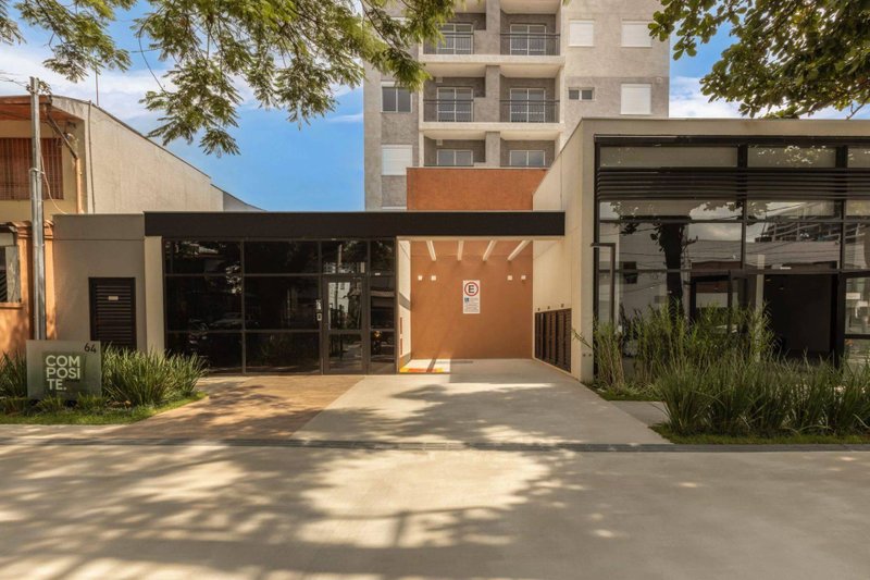 Composite Moema 27,2 m2 - Residencial Avenida dos Carinás São Paulo - 