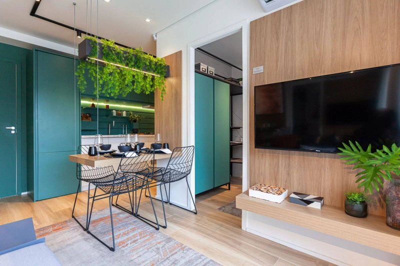 Composite Moema 27,2 m2 - Residencial Avenida dos Carinás São Paulo - 