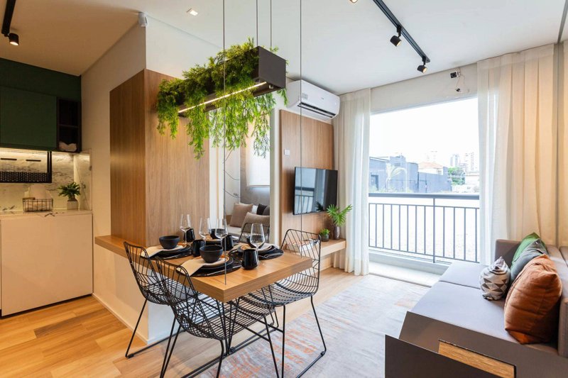 Composite Moema 27,2 m2 - Residencial Avenida dos Carinás São Paulo - 