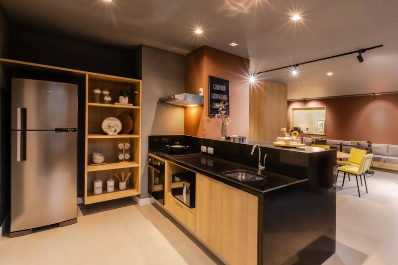 Composite Moema 27,2 m2 - Residencial Avenida dos Carinás São Paulo - 