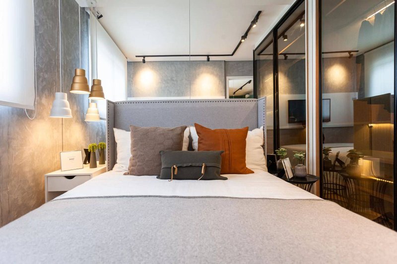 Composite Moema 27,2 m2 - Residencial Avenida dos Carinás São Paulo - 