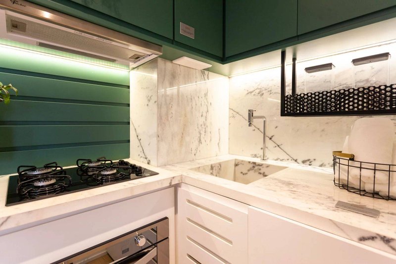 Composite Moema 27,2 m2 - Residencial Avenida dos Carinás São Paulo - 