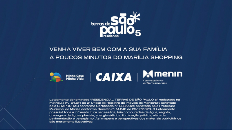 RESIDENCIAL TERRAS DE SÃO PAULO - Marília - 
