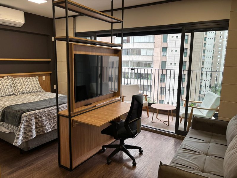 Apartamento Walk Moema 38m2 Alameda dos Jurupis São Paulo - 