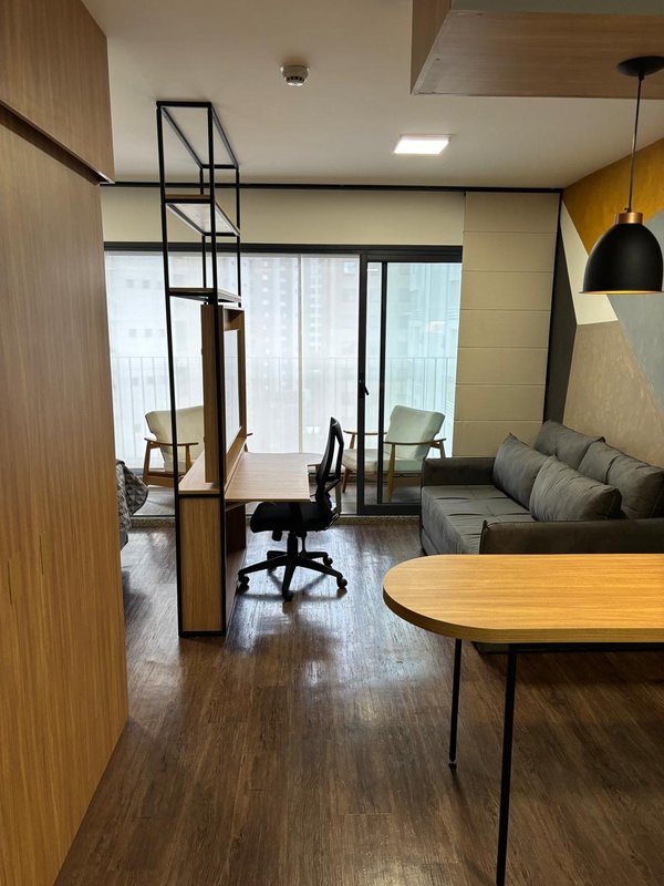 Apartamento Walk Moema 38m2 Alameda dos Jurupis São Paulo - 
