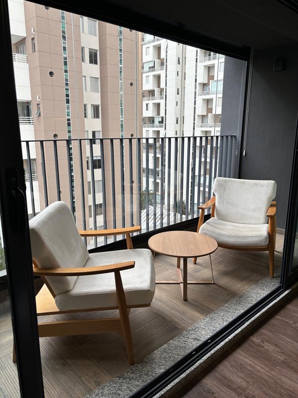 Apartamento Walk Moema 38m2 Alameda dos Jurupis São Paulo - 
