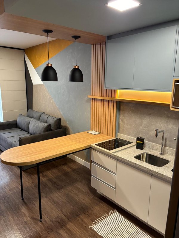 Apartamento Walk Moema 38m2 Alameda dos Jurupis São Paulo - 