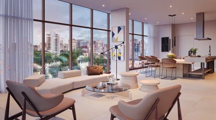Apartamento Today Perdizes - Residencial 38m Airosa Galvão São Paulo - 