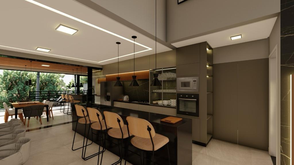 Casa com 3 dormit&oacute;rios &agrave; venda,248 m&sup2; - Alphaville Nova Esplanada III - Votorantim - SP Alameda Nova Zelândia Votorantim - 