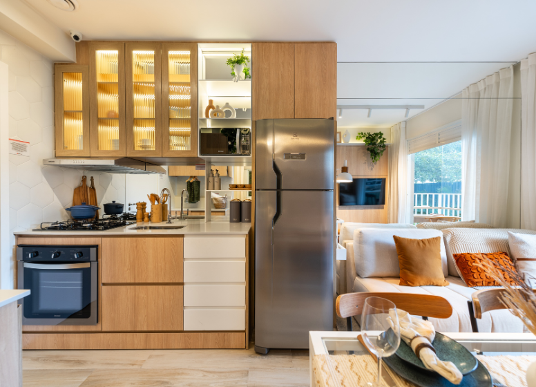 Apartamento Meu Plano&Interlagos Campo Grande 2 dormitórios 32m² Zike Tuma São Paulo - Living