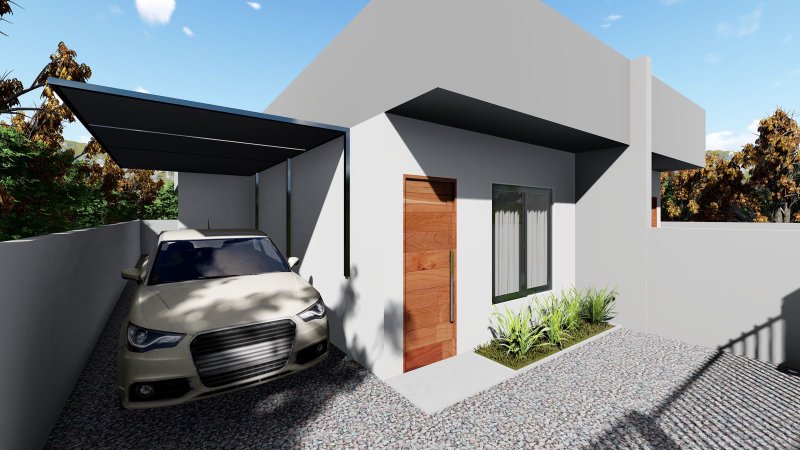 CASA COM 2 DORMITÓRIOS NO RIO BRANCO - Brusque - 
