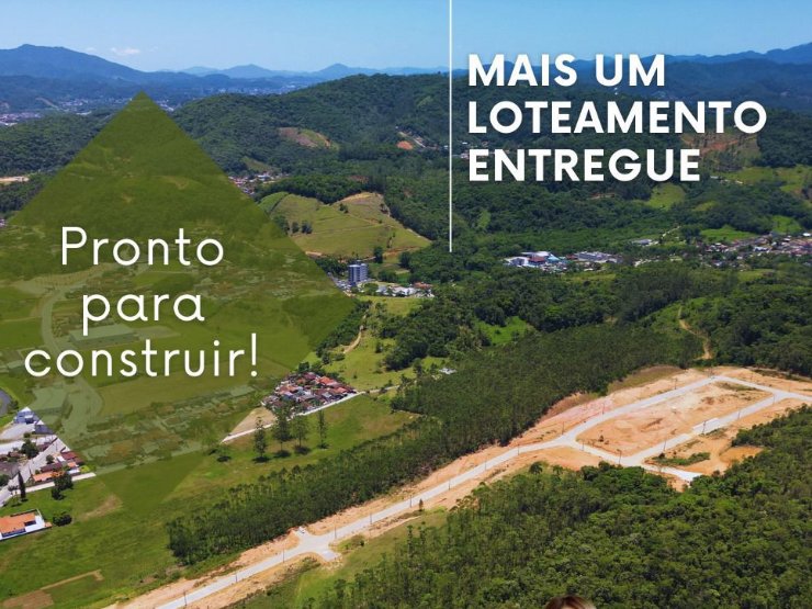 TERRENO NO LOTEAMENTO VALLE DOS CEDROS - Brusque - 
