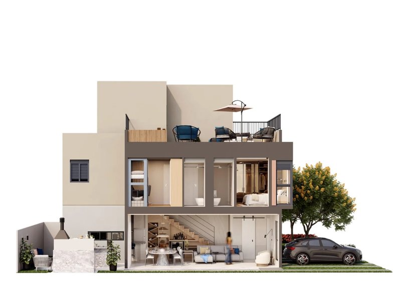 Casa isolada com 145, 85 m² no Las Villas Serra do Japi Avenida dos Sonhos Jundiaí - 