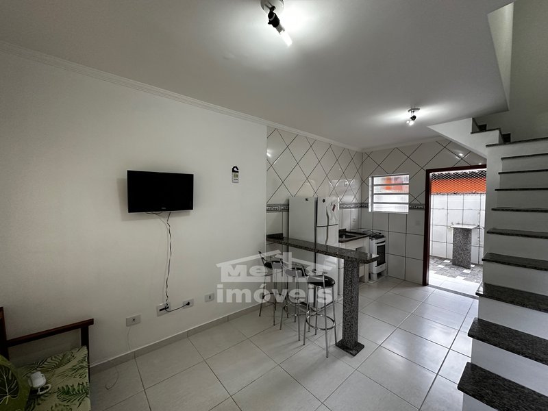 Apartamento para locação anual em boiçucanga em residencial com 01 dormitório RUA ITABERABA São Sebastião - 