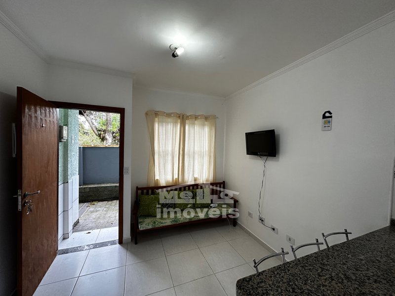 Apartamento para locação anual em boiçucanga em residencial com 01 dormitório RUA ITABERABA São Sebastião - 