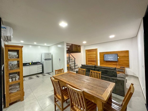 Casa alto padrão em Boiçucanga para locação anual dentro de condomínio LUZIANA São Sebastião - 