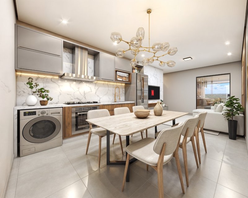 APARTAMENTO COM 2 DORMITÓRIOS NA AZAMBUJA - Brusque - 