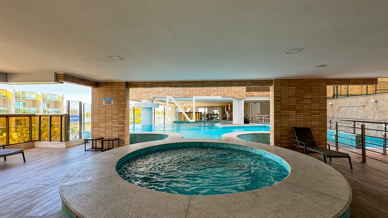 Apartamento 4 Quartos de Alto Padrão na Praia de Itaparica. Vista mar e lazer de clube! Rua Itapemirim Vila Velha - 