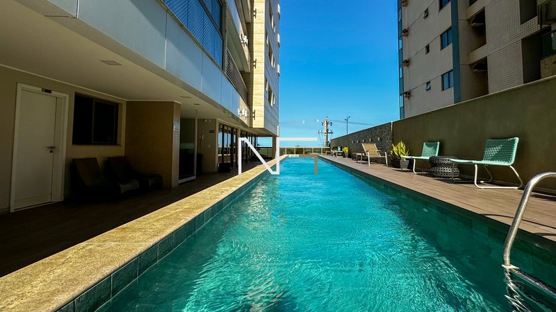 Apartamento 4 Quartos de Alto Padrão na Praia de Itaparica. Vista mar e lazer de clube! Rua Itapemirim Vila Velha - 