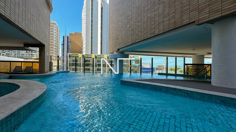 Apartamento 4 Quartos de Alto Padrão na Praia de Itaparica. Vista mar e lazer de clube! Rua Itapemirim Vila Velha - 