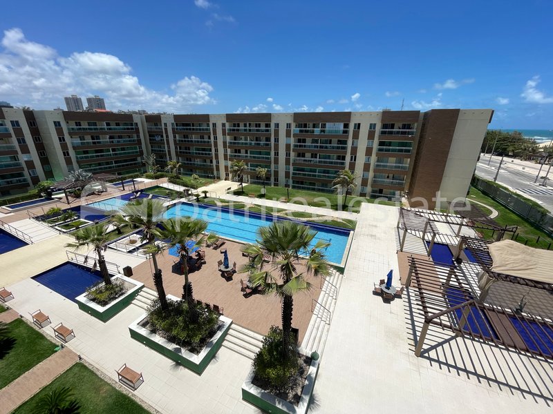 Apartamento Vista mar 59 m² 2 dormitórios 2 banheiros 1 vaga Praia do Futuro Fortaleza CE Rua Antônio Atualpa Rodrigues Fortaleza - 