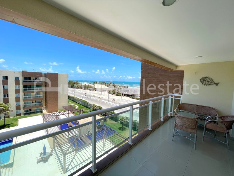 Apartamento Vista mar 59 m² 2 dormitórios 2 banheiros 1 vaga Praia do Futuro Fortaleza CE Rua Antônio Atualpa Rodrigues Fortaleza - 