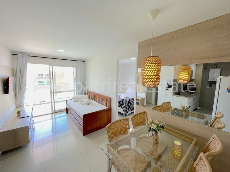 Apartamento Vista mar 59 m² 2 dormitórios 2 banheiros 1 vaga Praia do Futuro Fortaleza CE Rua Antônio Atualpa Rodrigues Fortaleza - 