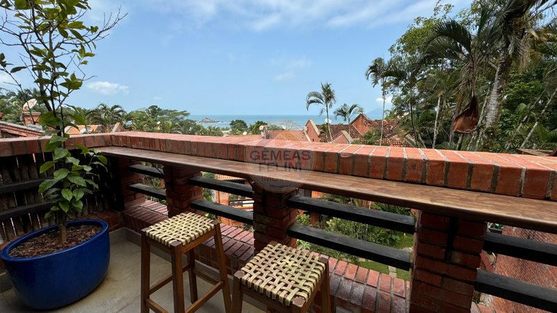 Casa em condomínio no canto direito da Praia de Juquehy - LOCAÇÃO DIÁRIA - São Sebastião - 