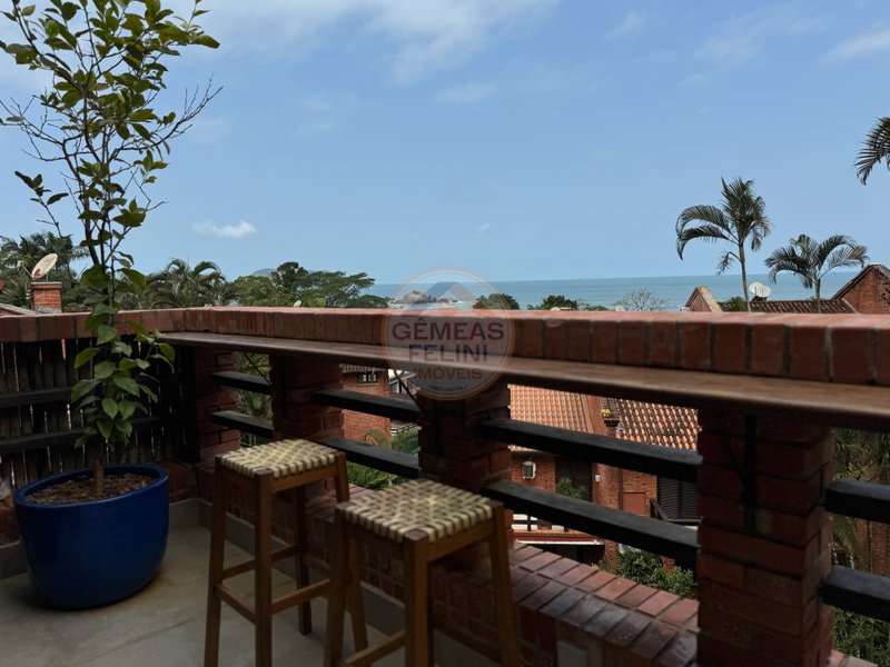 Casa em condomínio no canto direito da Praia de Juquehy - LOCAÇÃO DIÁRIA - São Sebastião - 