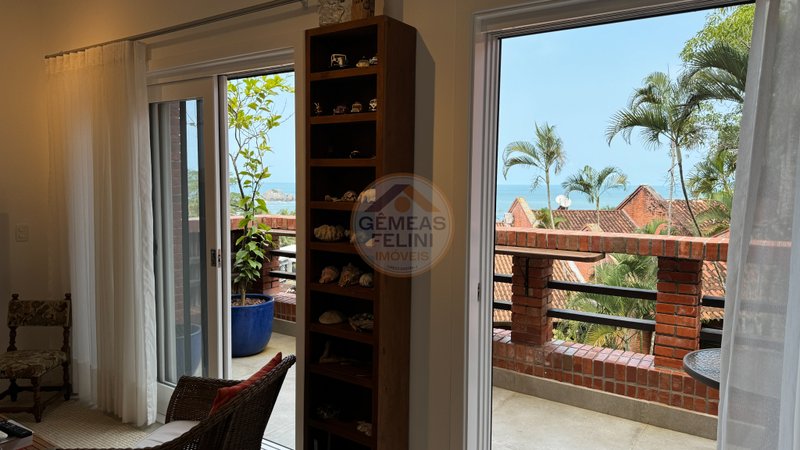 Casa em condomínio no canto direito da Praia de Juquehy - LOCAÇÃO DIÁRIA - São Sebastião - 