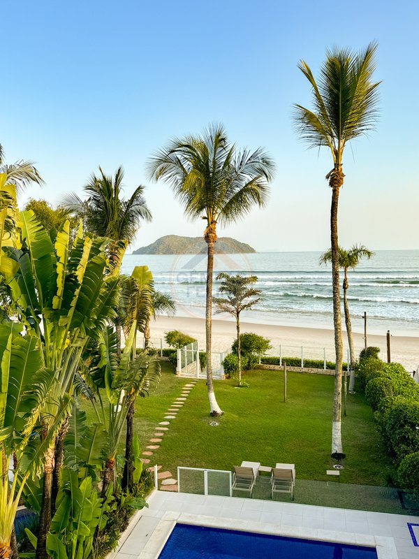 Casa de frente ao mar na Praia de Juquehy - LOCAÇÃO DIÁRIA Avenida Mãe Bernarda São Sebastião - 