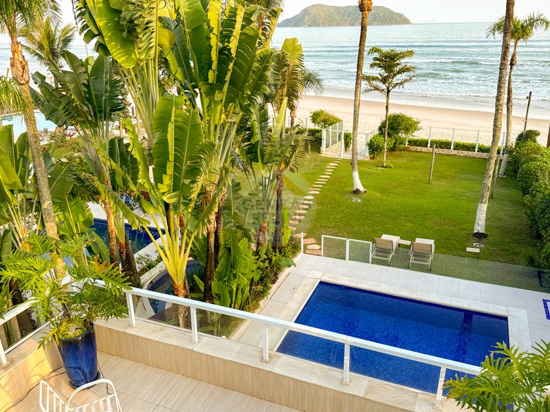 Casa de frente ao mar na Praia de Juquehy - LOCAÇÃO DIÁRIA Avenida Mãe Bernarda São Sebastião - 