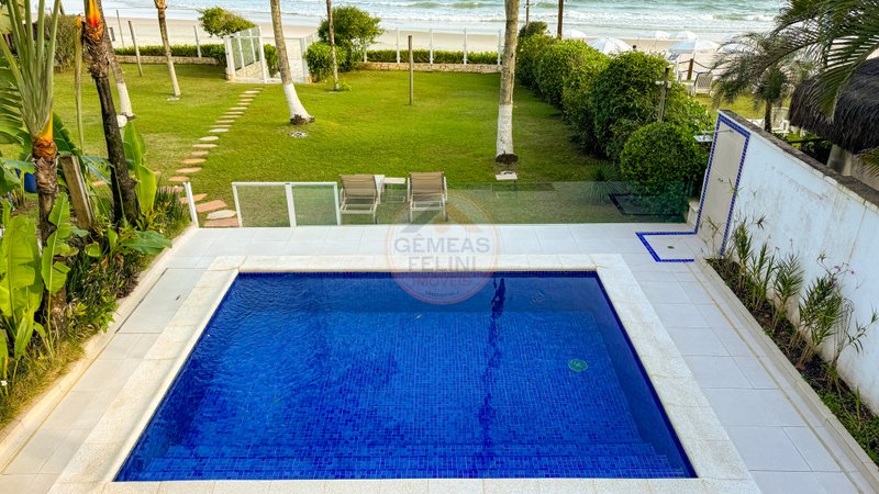 Casa de frente ao mar na Praia de Juquehy - LOCAÇÃO DIÁRIA Avenida Mãe Bernarda São Sebastião - 