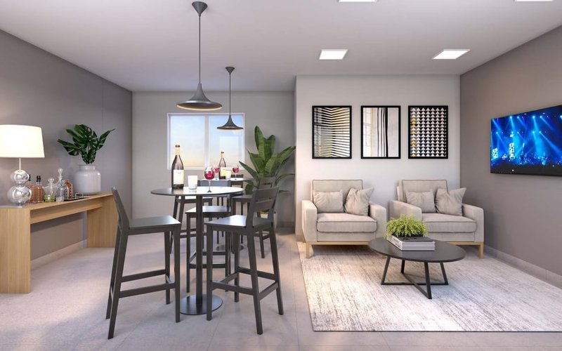 Garden Plano&Mais Belém 2 dormitórios 42m² Joaquim Carlos São Paulo - Espaço gourmet