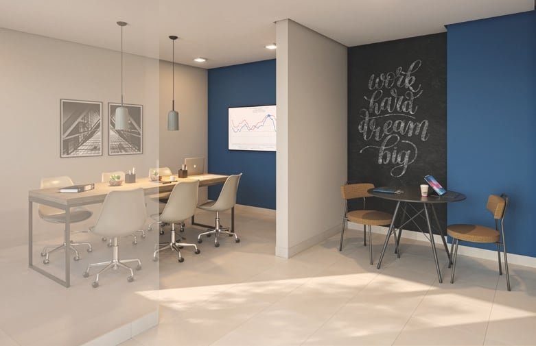 Apartamento Plano&Nova Espraiada 1 suíte 27m² Gutemberg São Paulo - Coworking