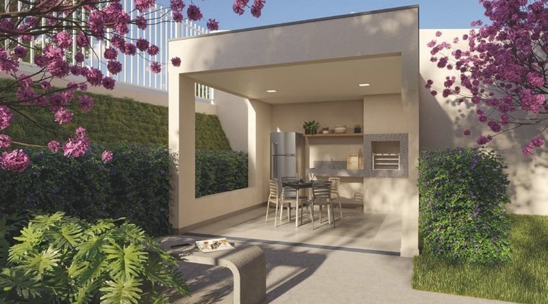 Apartamento Plano&Nova Espraiada 1 suíte 27m² Gutemberg São Paulo - Churrasqueira