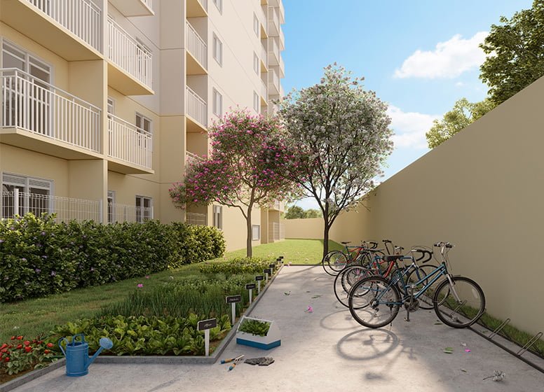 Apartamento Plano&Estação Penha 2 dormitórios 35m² Ingu São Paulo - Bicicletario