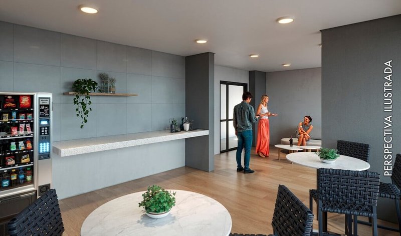 Apartamento Peak Vila Olímpia - Residencial 44.43m² 2D Quatá São Paulo - Delivery
