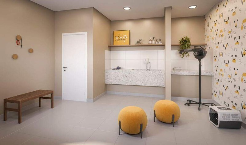 Apartamento Fast Interlagos 37.27m² 2D Antônio Le Voci São Paulo - Pet care