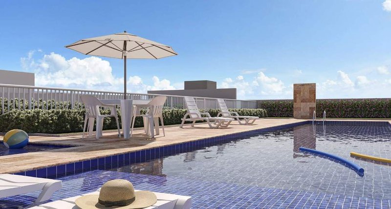 Apartamento Fast Interlagos 37.27m² 2D Antônio Le Voci São Paulo - Piscina