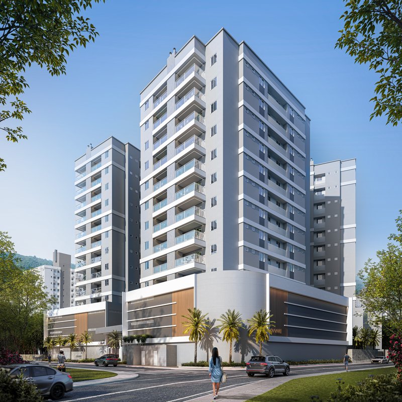 APARTAMENTO COM 1 SUÍTE MAIS 2 DORMITÓRIOS NA SANTA TEREZINHA - Brusque - 
