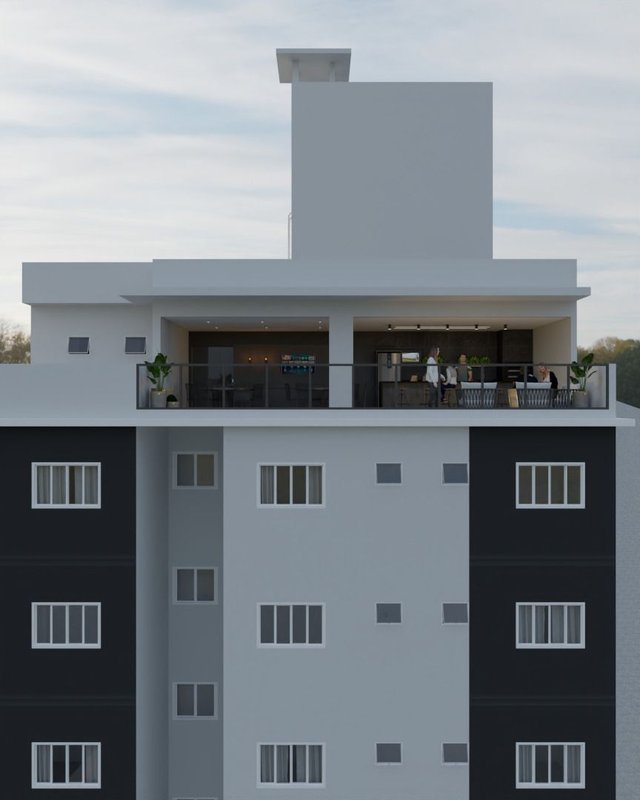 APARTAMENTO COM 1 SUÍTE MAIS 1 DORMITÓRIOS NA SOUZA CRUZ - Brusque - 