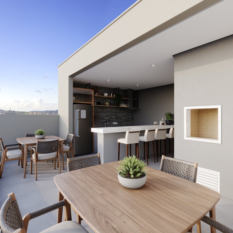 APARTAMENTO FLAT NO CENTRO DE BRUSQUE - Brusque - 