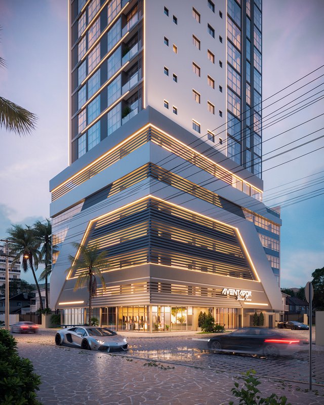 APARTAMENTO COM 3 SUÍTES EM BALNEÁRIO PEREQUE - Porto Belo - 